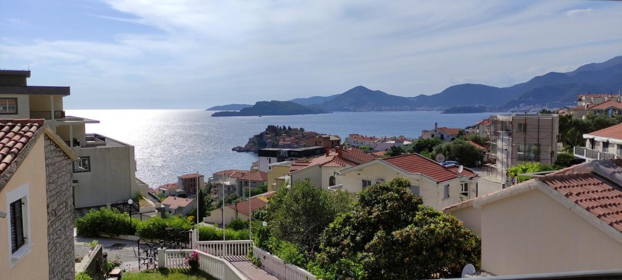 Zoran Apartments Sveti Stefan Kültér fotó