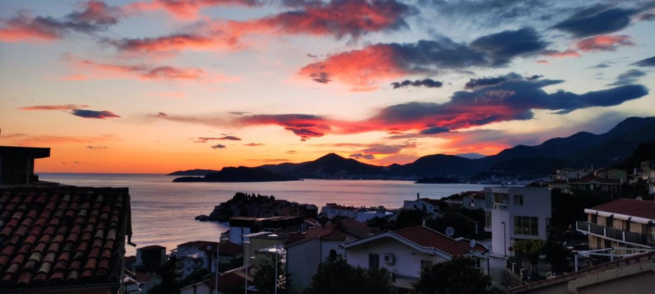 Zoran Apartments Sveti Stefan Kültér fotó